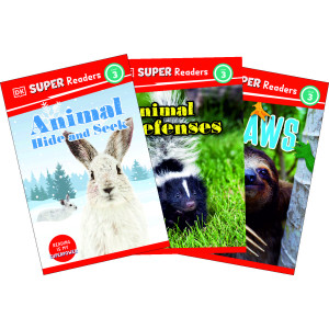 	Super Readers Level 3 set: Wild Animals 