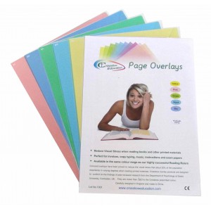Colored Overlays Pack of 5 Most Popular Colors