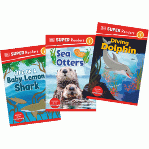 Super Readers L1 set - marine animals